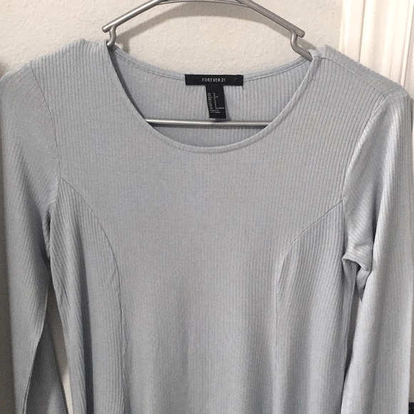 🩷3 for $20🩷 Blue ribbed mini dress - Picture 2 of 7